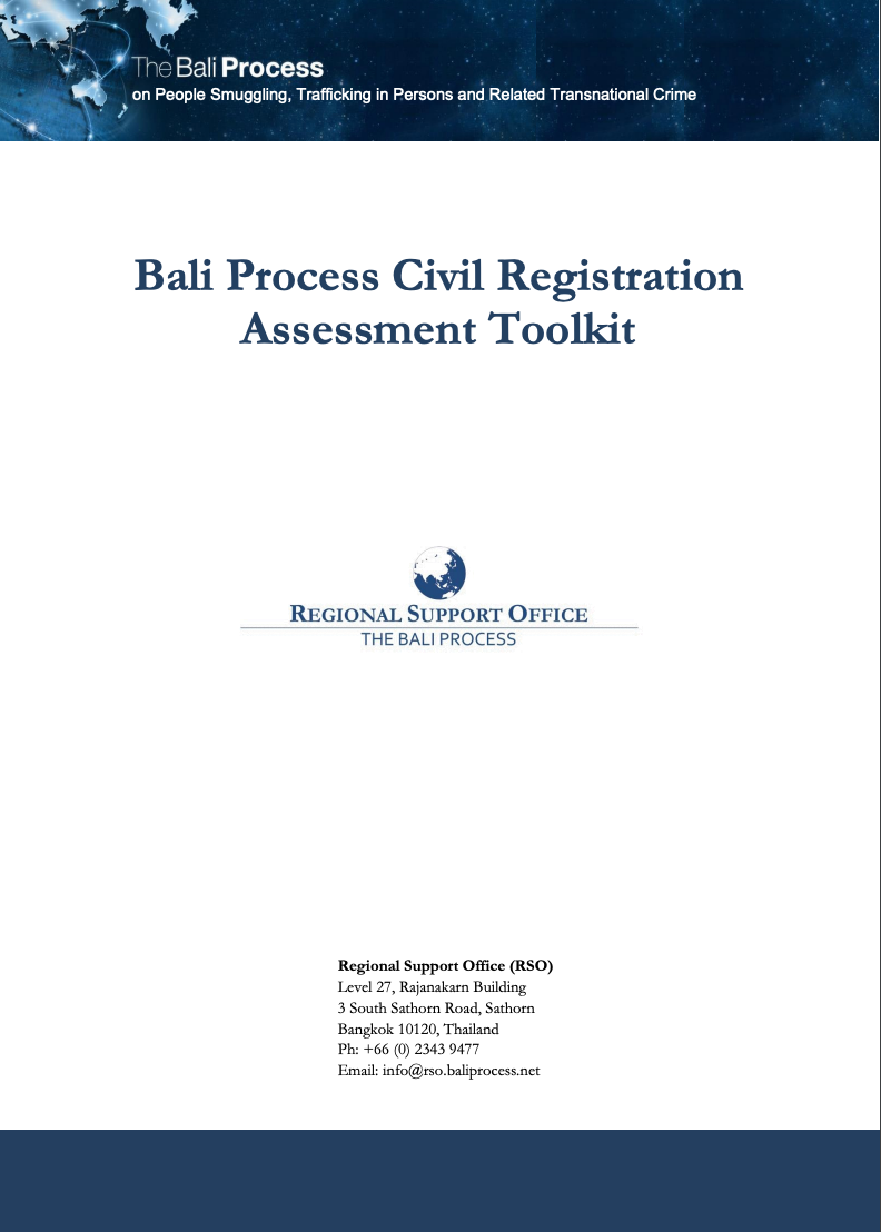 Bali Process Civil Registration Assessment Toolkit-Resources Image